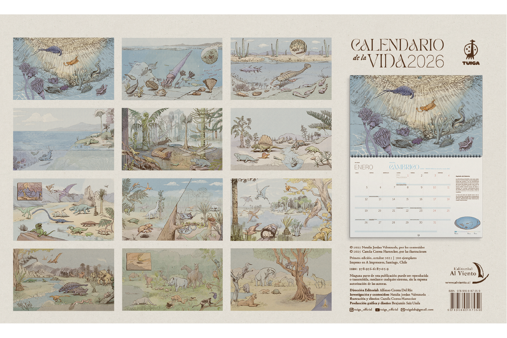 Calendario de la Vida 2026