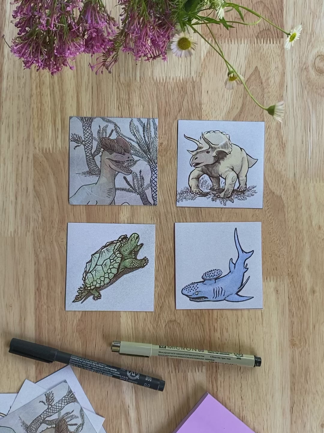 Sticker Calendario de la Vida (pack de 4)