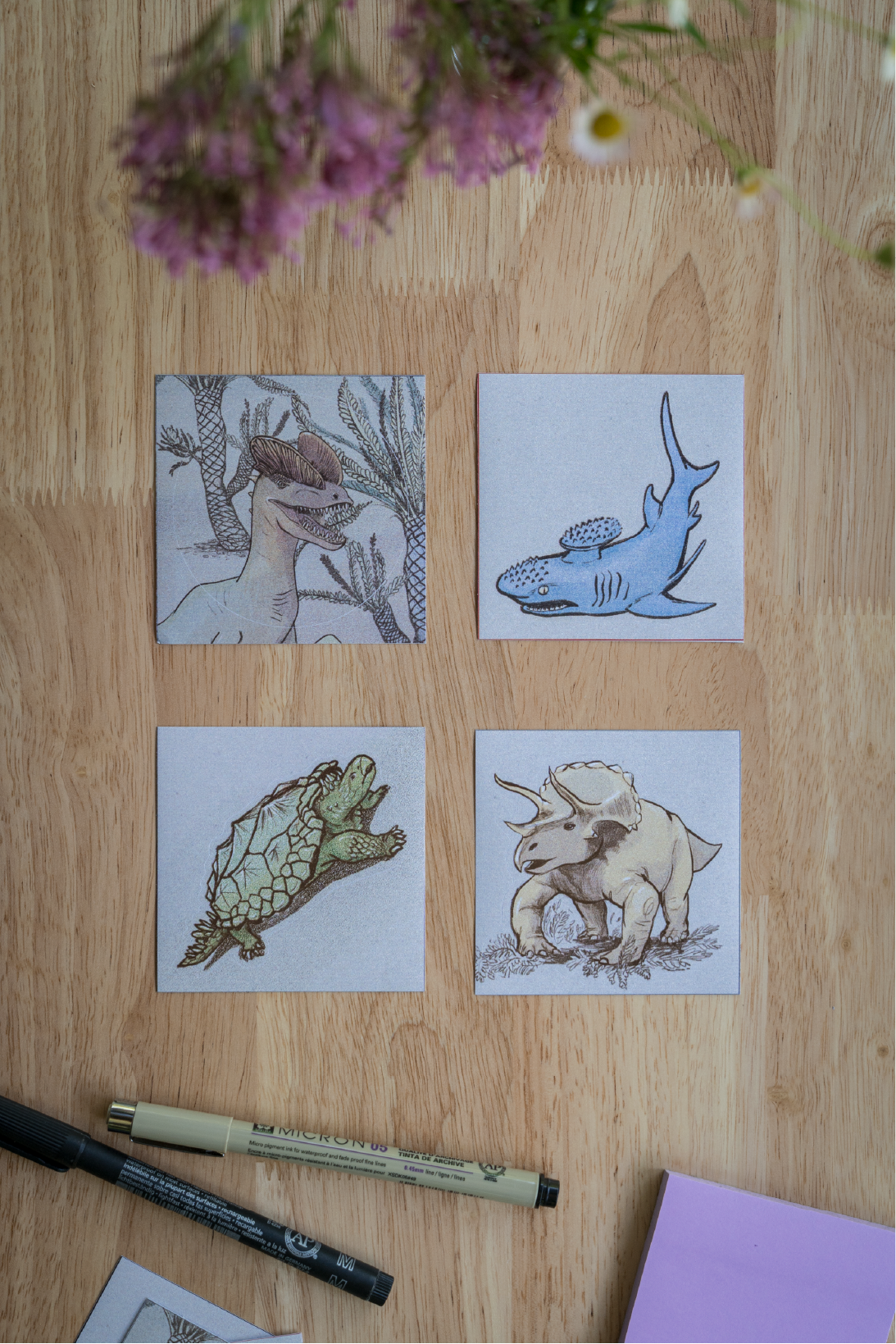 Sticker Calendario de la Vida (pack de 4)